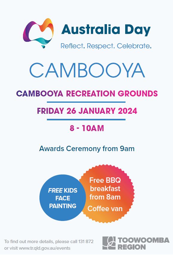 Cambooya Aust Day Flyer