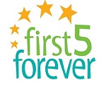 First 5 Forever Logo stacked web 150pix