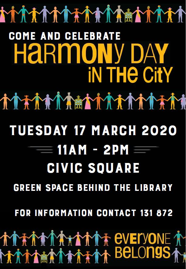 Harmony Day in the City 2020