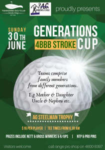 Generations Cup Flyer