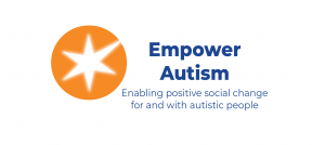 Empower Autism - White Horizontal - White Star.png