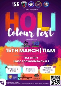 Holi Colourfest Toowoomba 2025