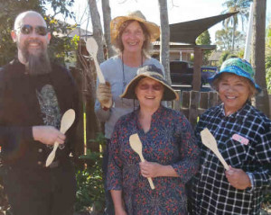 Happy spoon makers